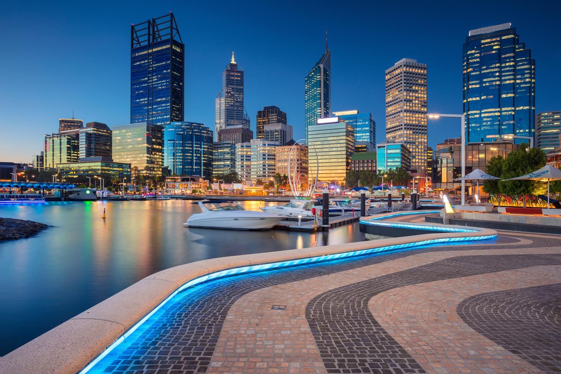 City Skyline Perth, WA