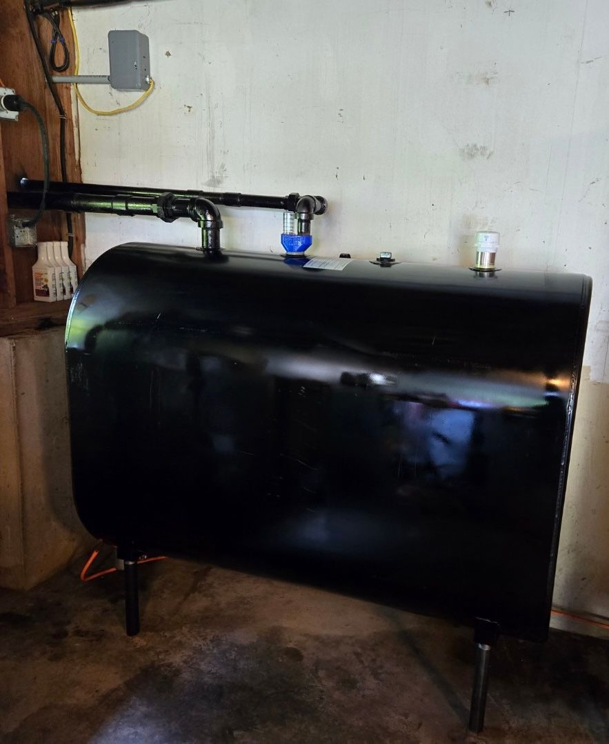 A close up of a metal fan on a table.