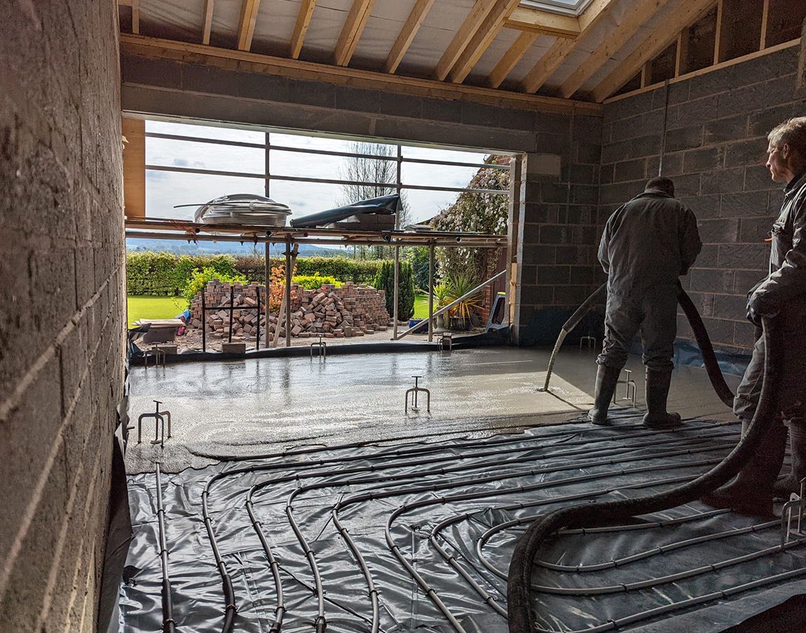 Insulation for underfloor heating