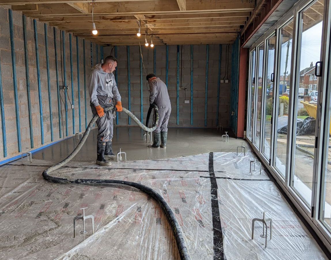 Liquid screed benefits
