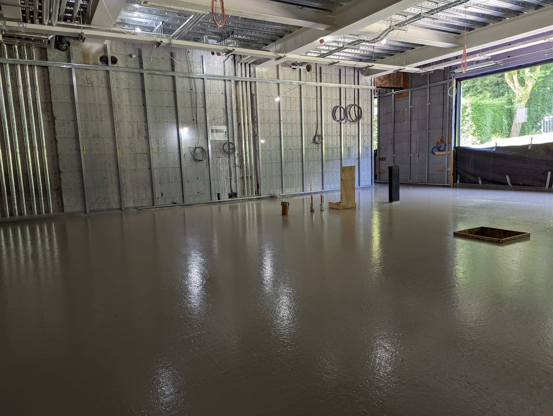 floor screeding essential information for large areas