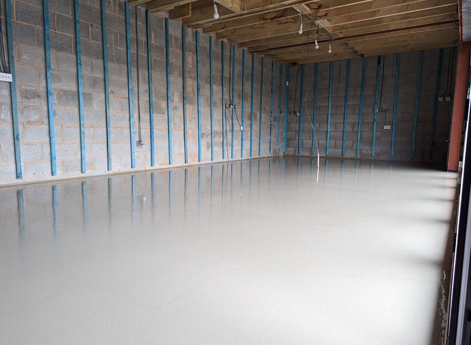 Screed floor