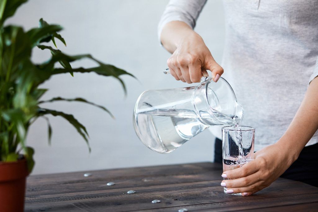 Bacteria can grow in your water filter if not cleaned