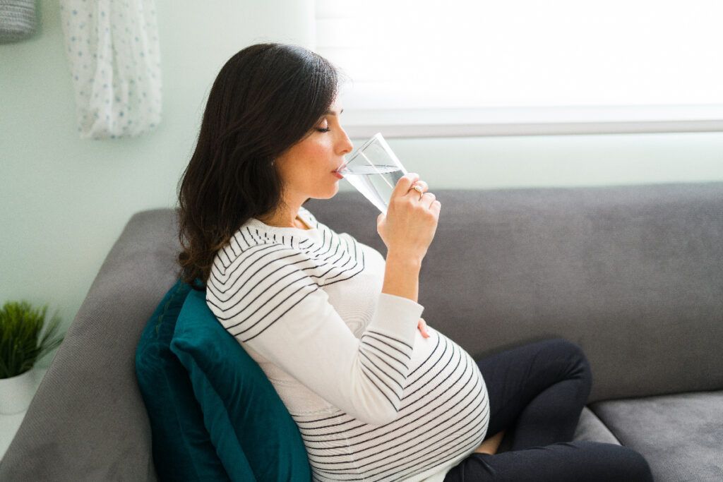 Filtered water and pregnancies