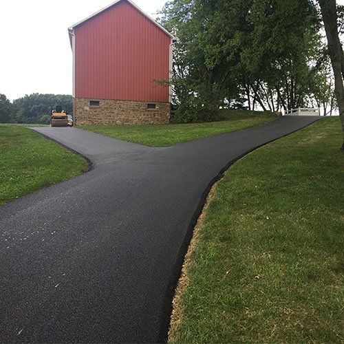 Driveway With Seal Coating — East Liverpool, OH — West Point Paving