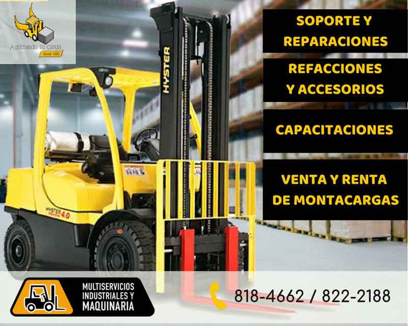 MULTISERVICIOS INDUSTRIALES Y MAQUINARIA - Venta-y-renta-de-montacargas