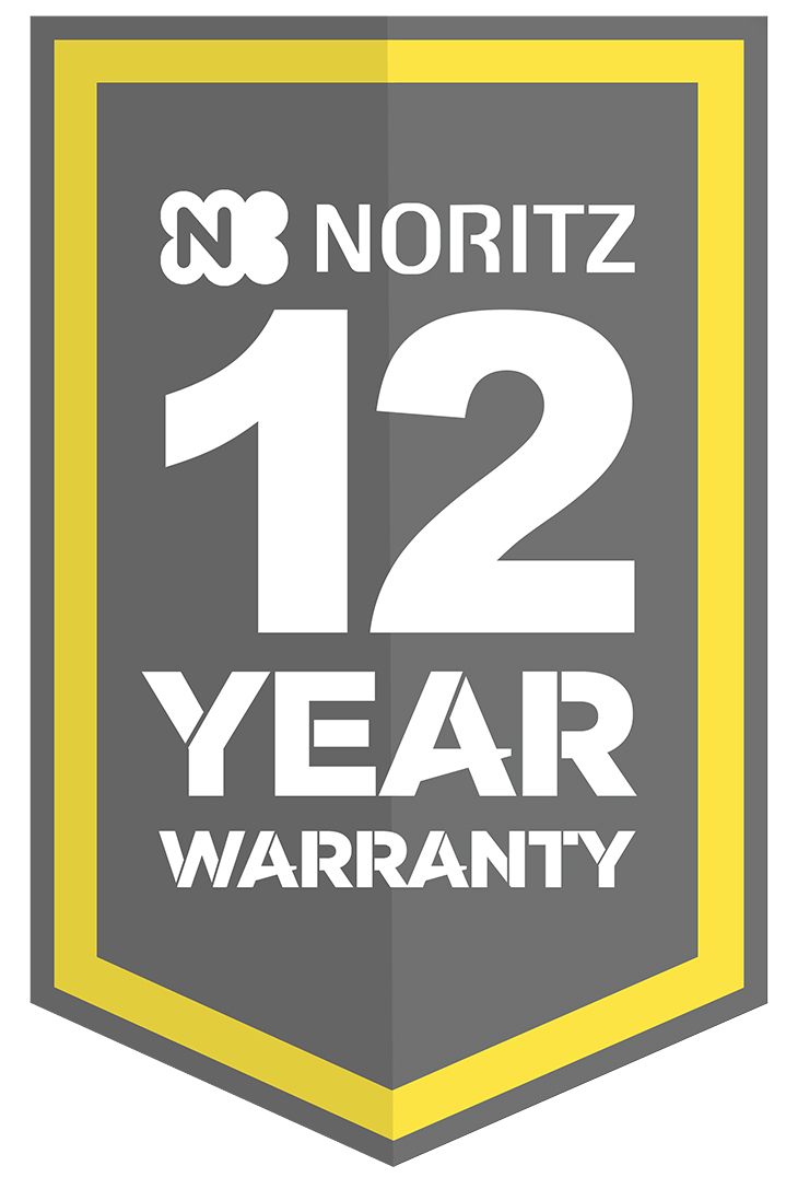 25 year warranty on noritz ez series