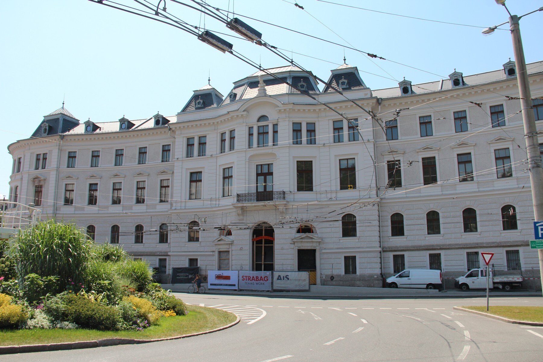 Justizgebäude Salzburg Außenansicht