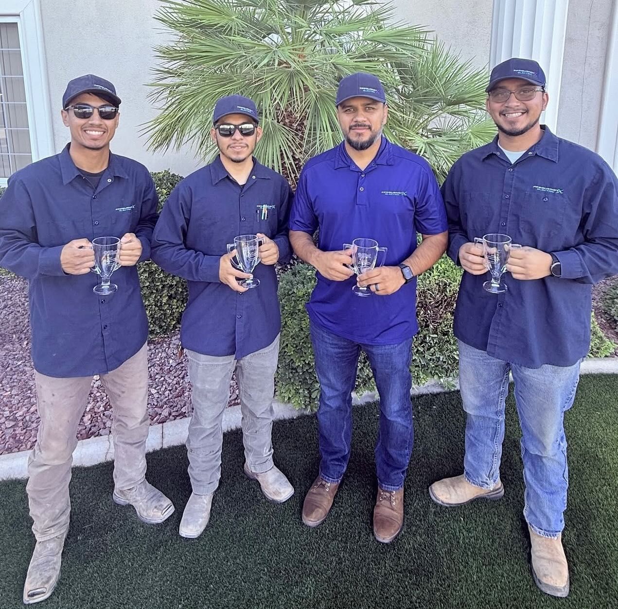 A blank, white square.