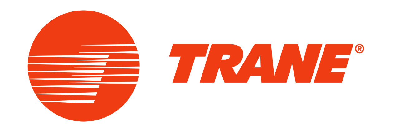 A trane logo is shown on a white background