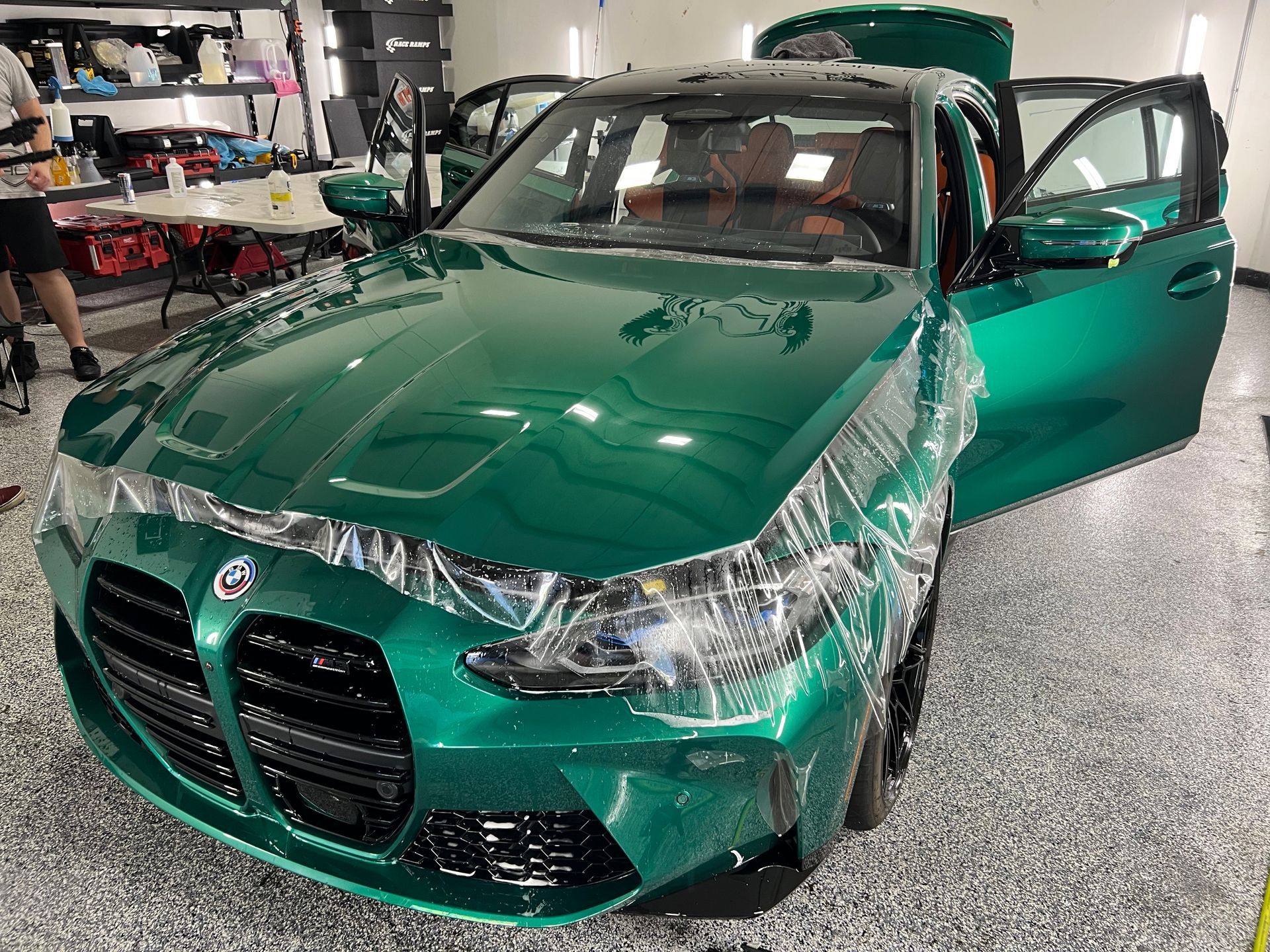 Paint Protection Film (PPF) installation