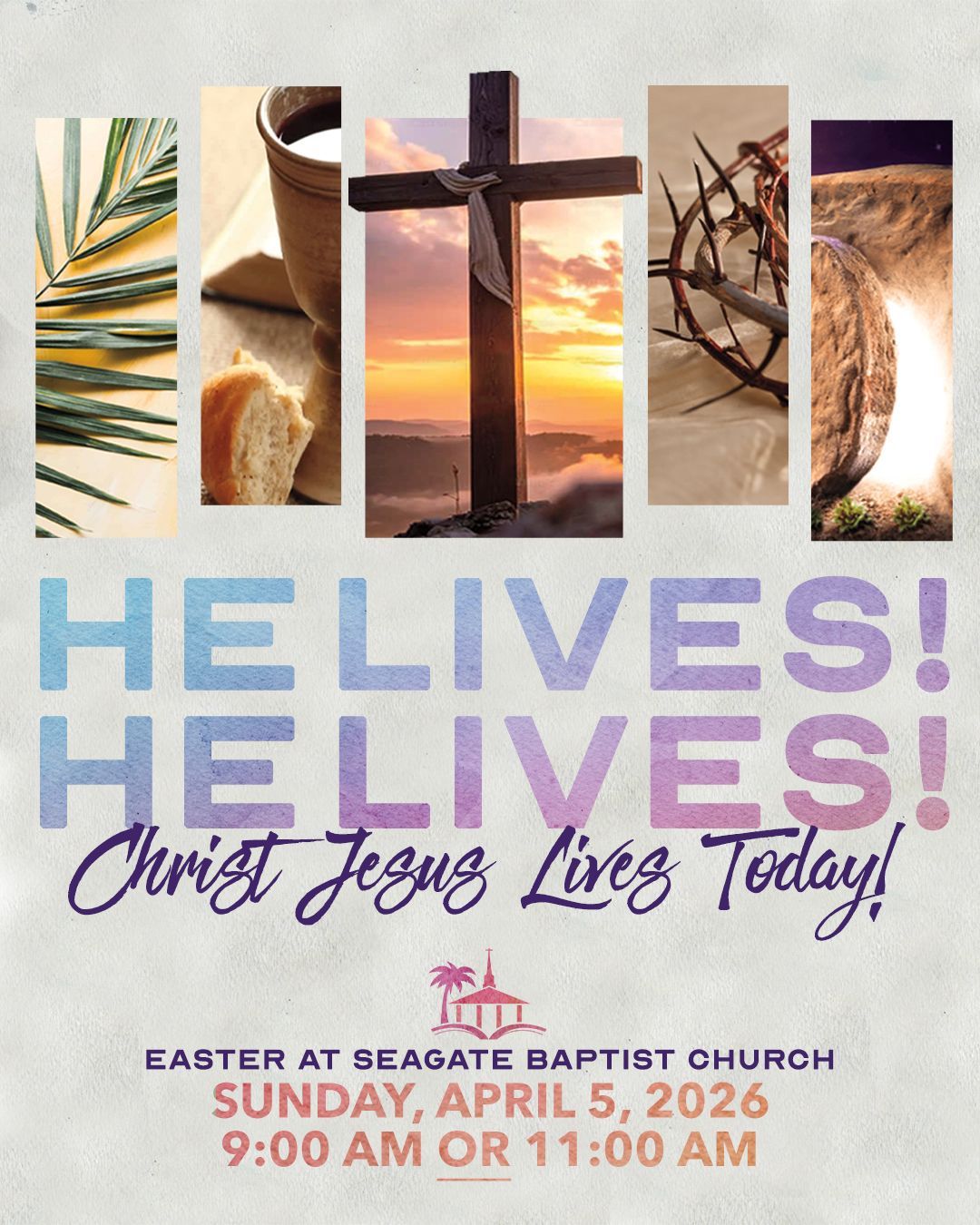 Easter at Seagate Baptist: 