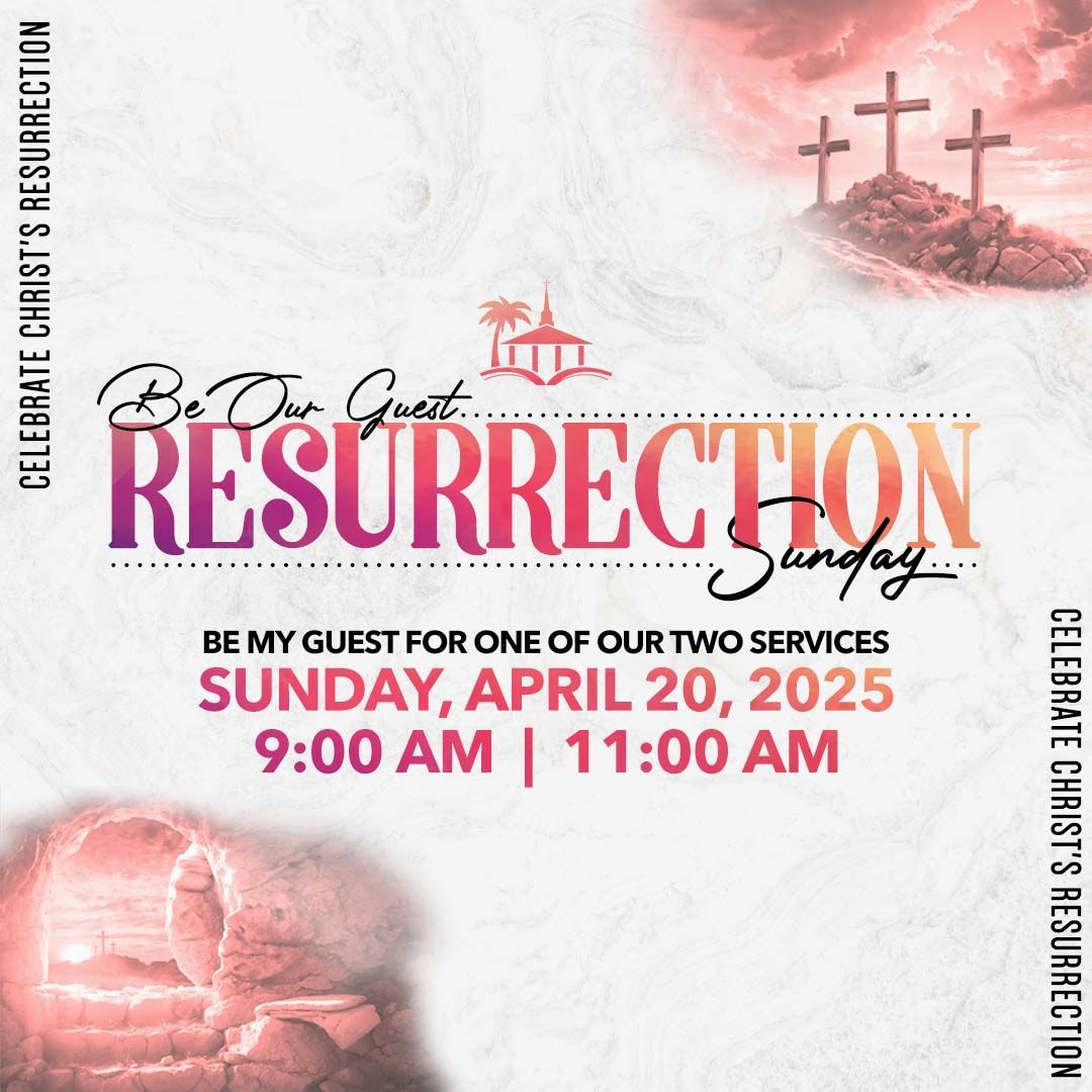 Easter Sunday flyer: 