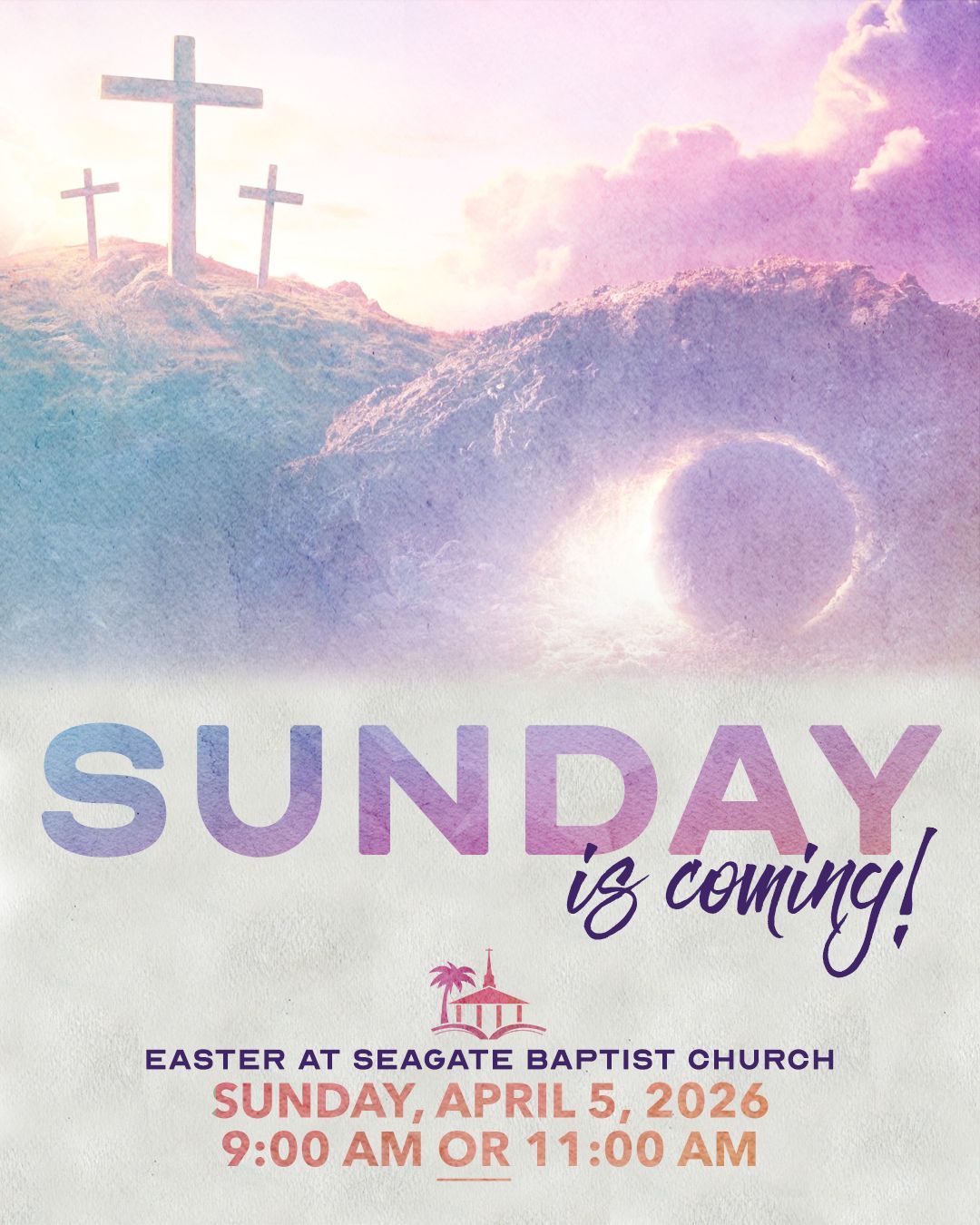 Easter announcement: 