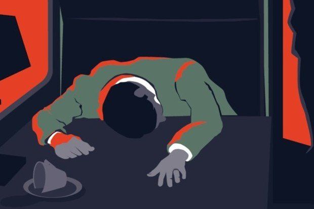 Illustrated design from Mystery on the Rails season