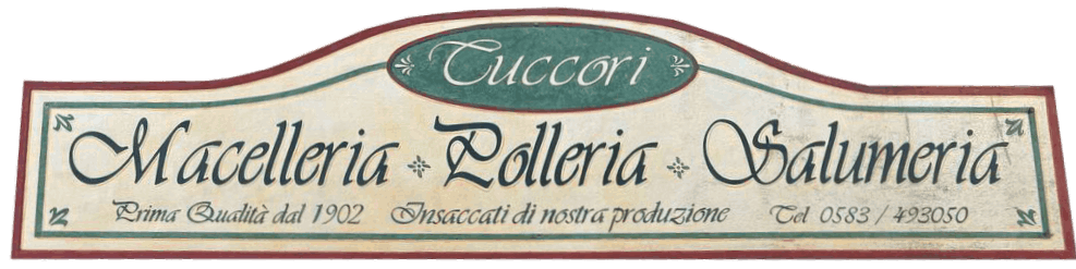 Un cartello con scritto cuccori sopra