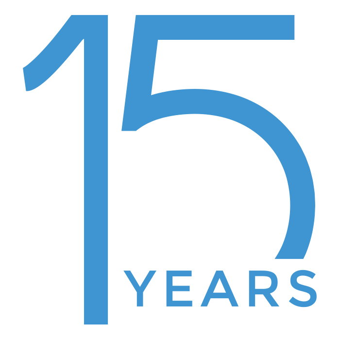 High Point 15 Anniversary logo