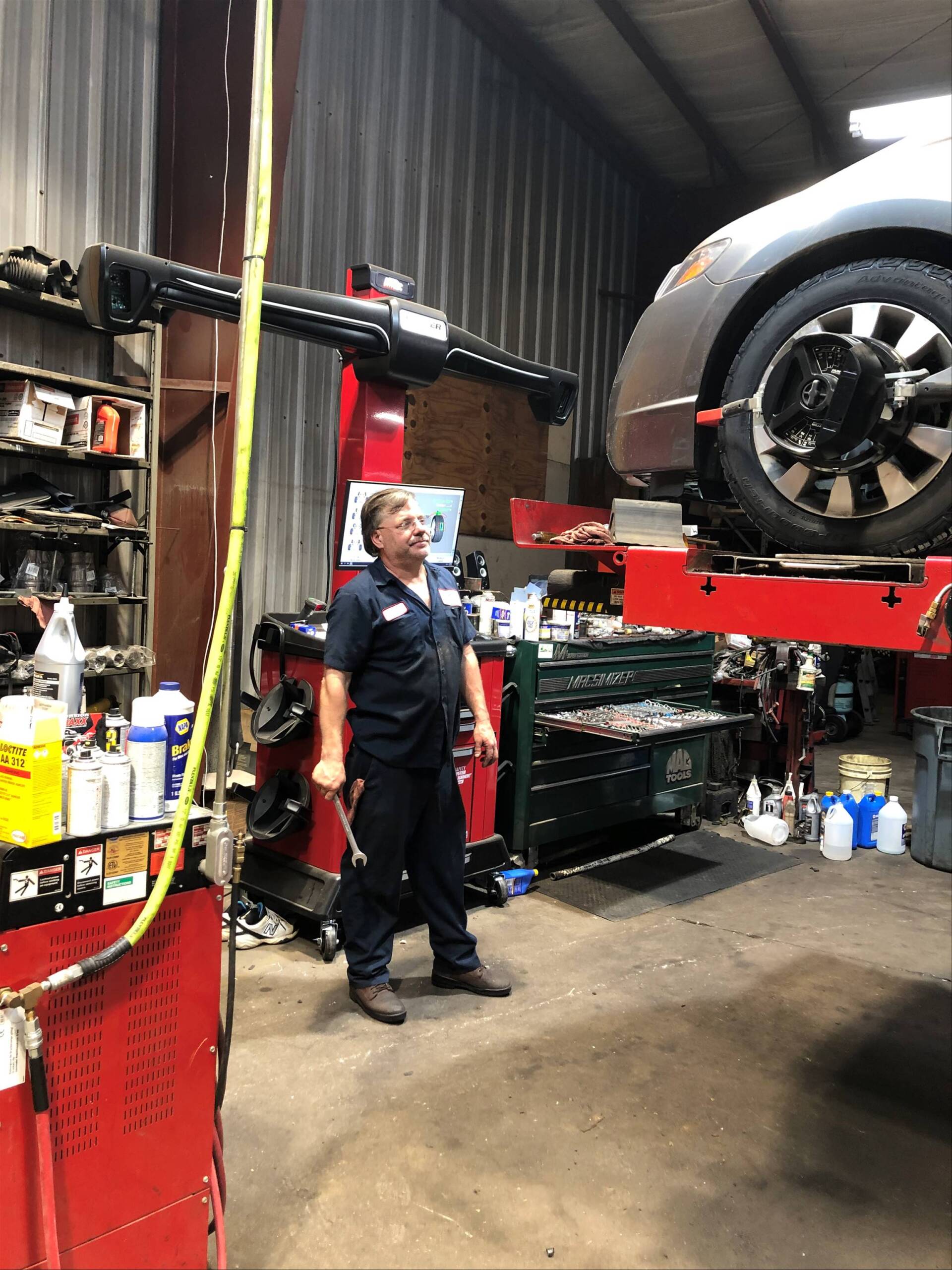 Around the shop at API Service Center in Charlottesville, VA