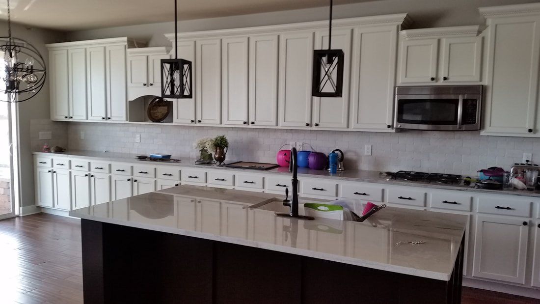 White painted Kitchen