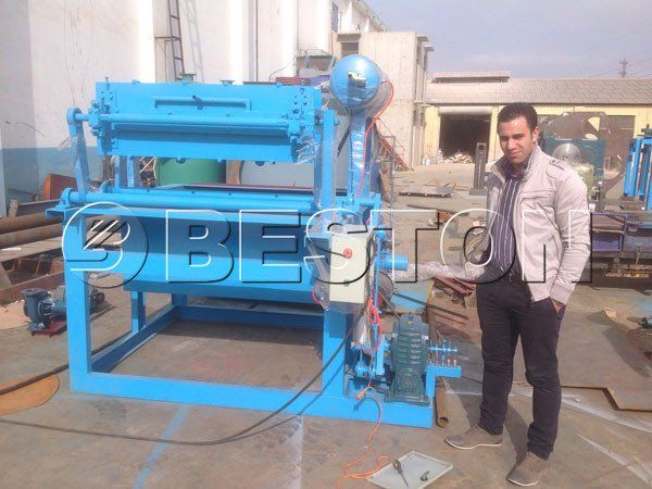 manual egg tray machine