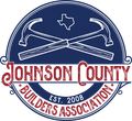 The logo for the johnson county builders association
