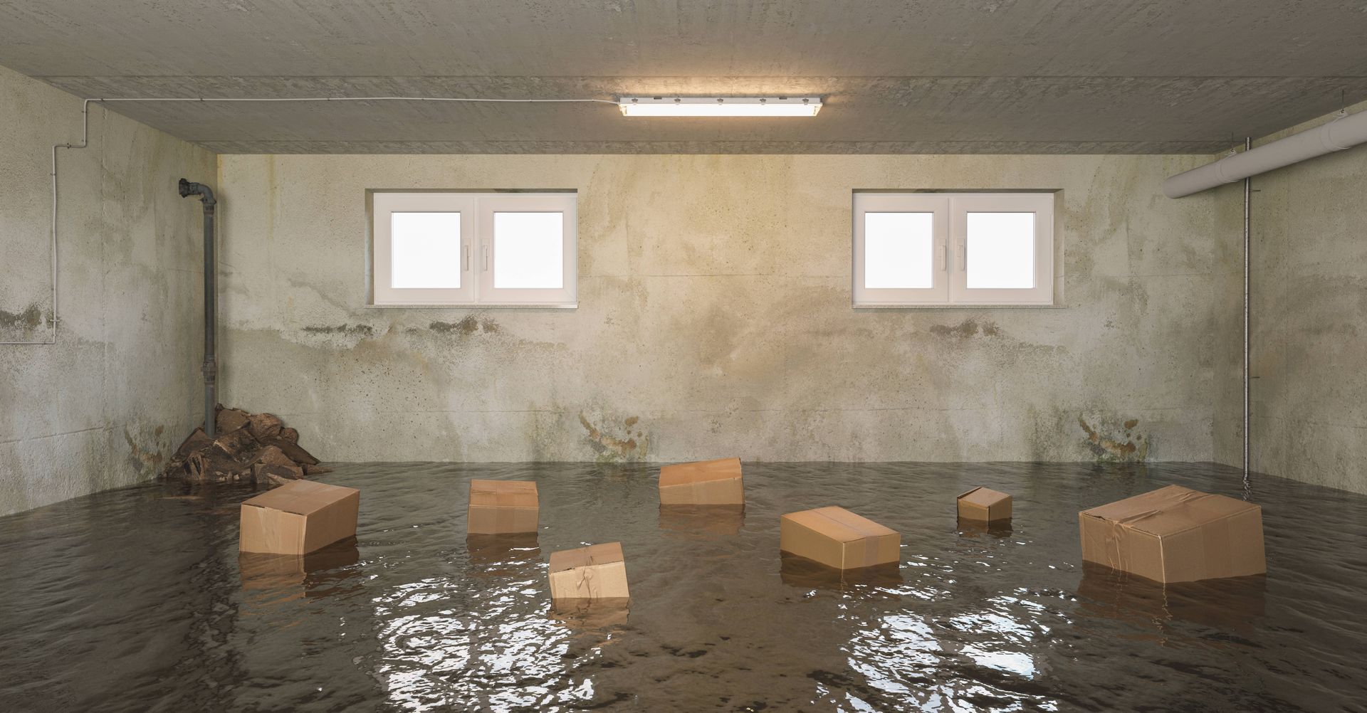 Flooded basement/crawlspace