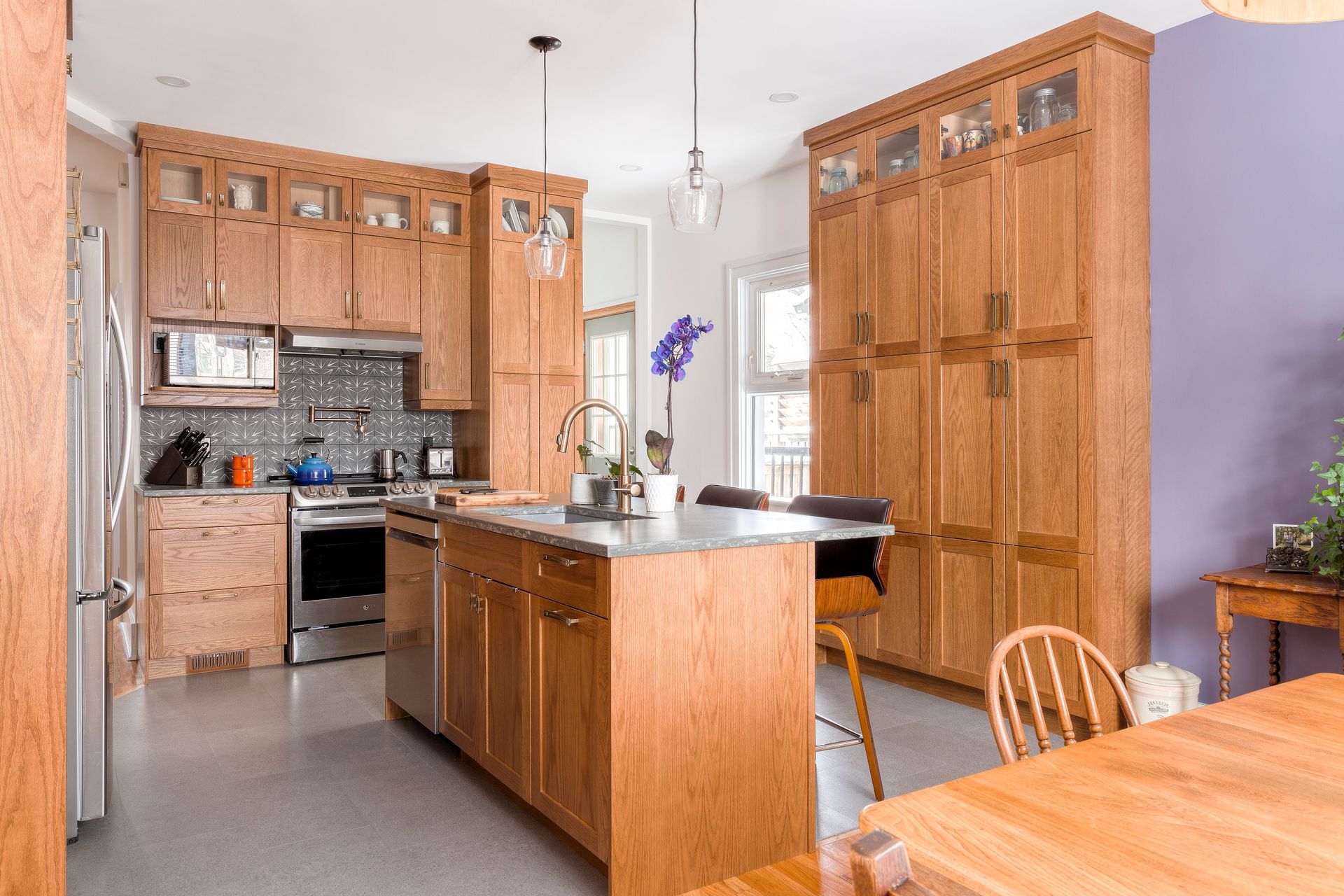 River Heights Basement & Kitchen