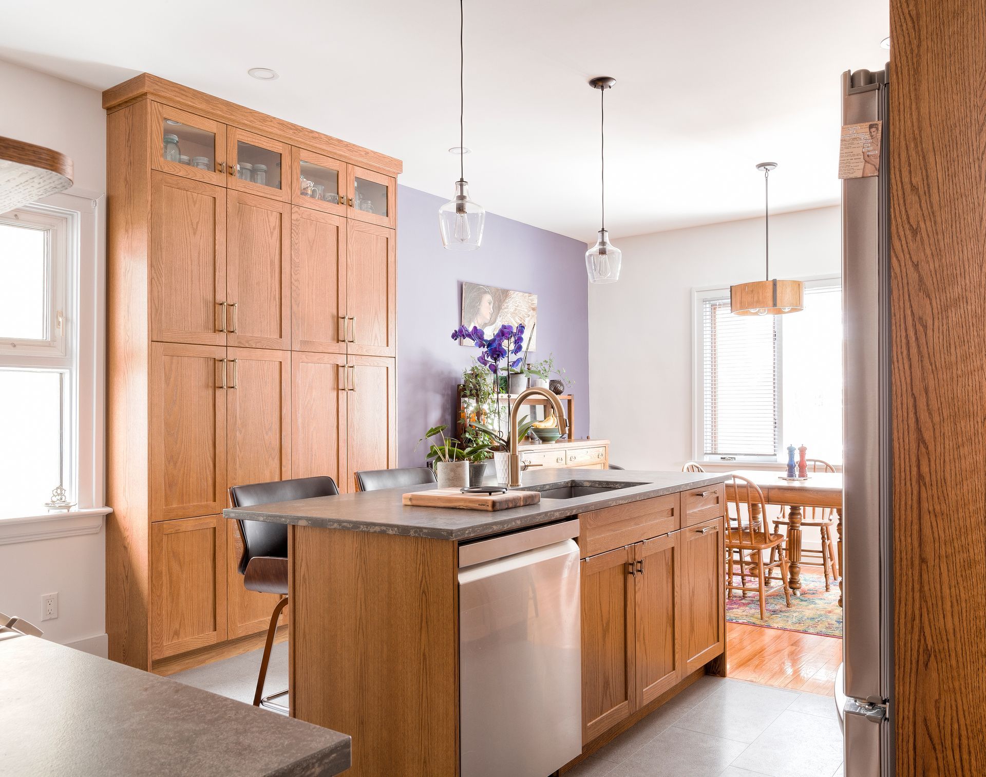 River Heights Basement & Kitchen