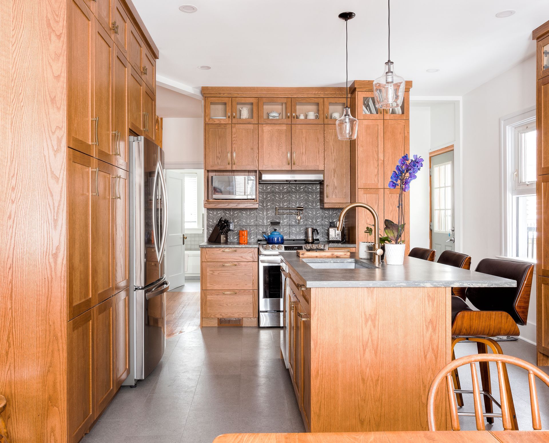 River Heights Basement & Kitchen
