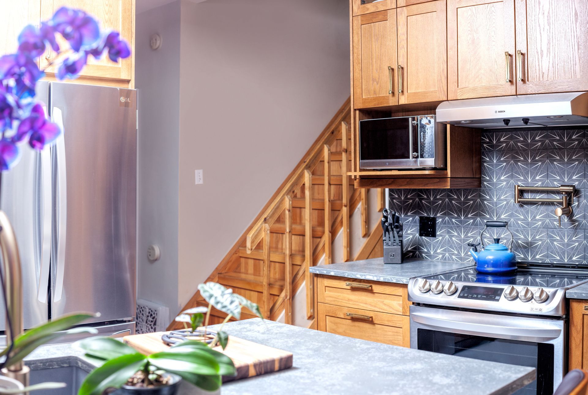 River Heights Basement & Kitchen