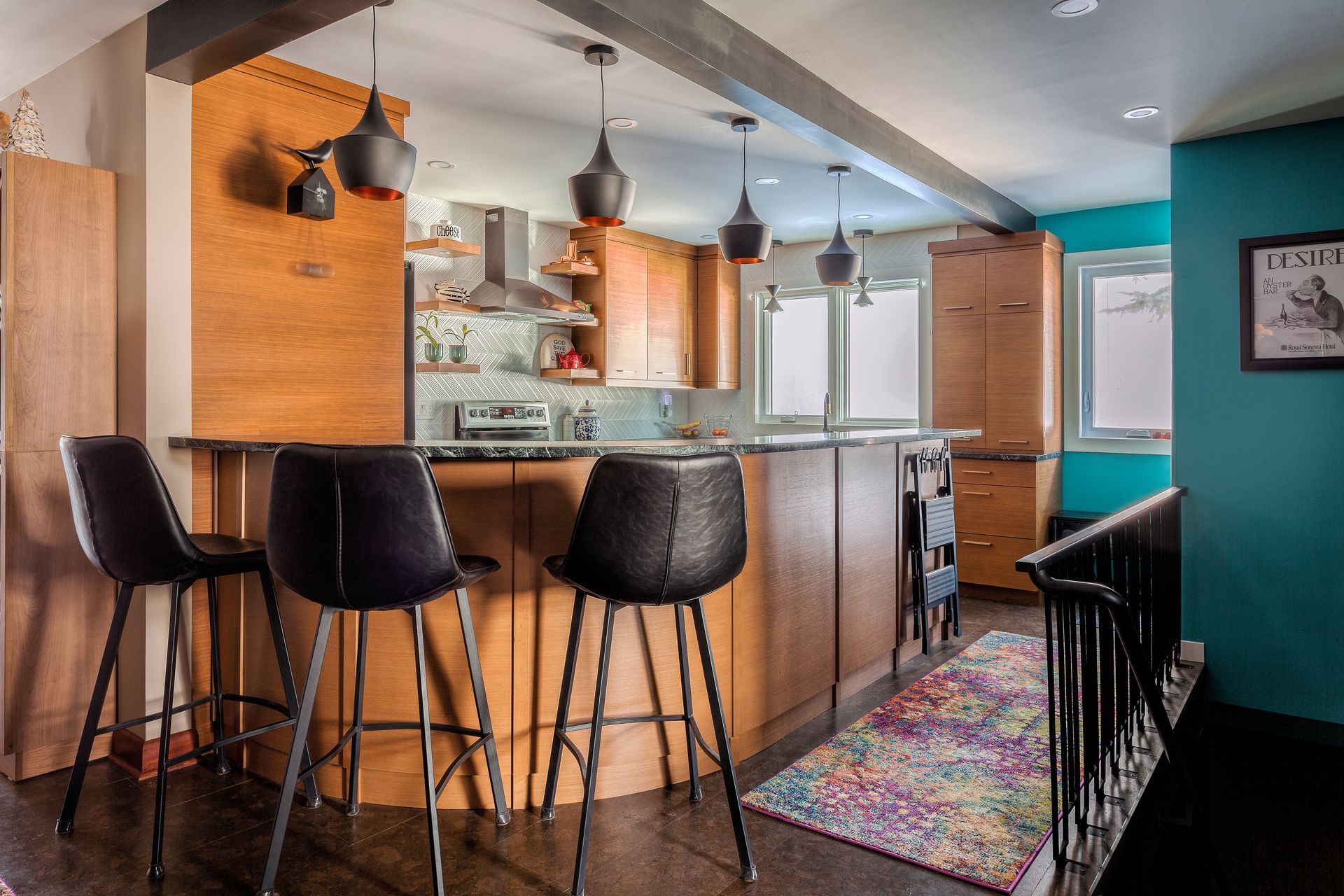 River Heights Basement & Kitchen