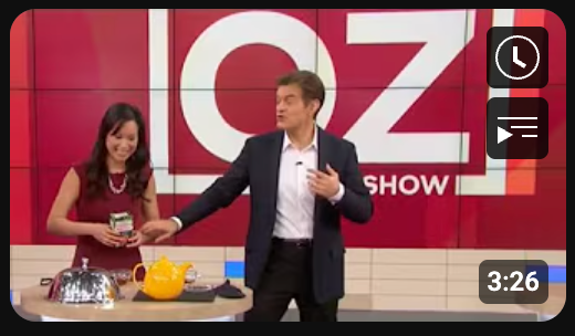 Screenshot of a video of Carla on Dr. Oz's show