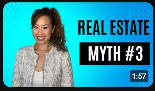 Screenshot of a video of Carla next to a banner that says 