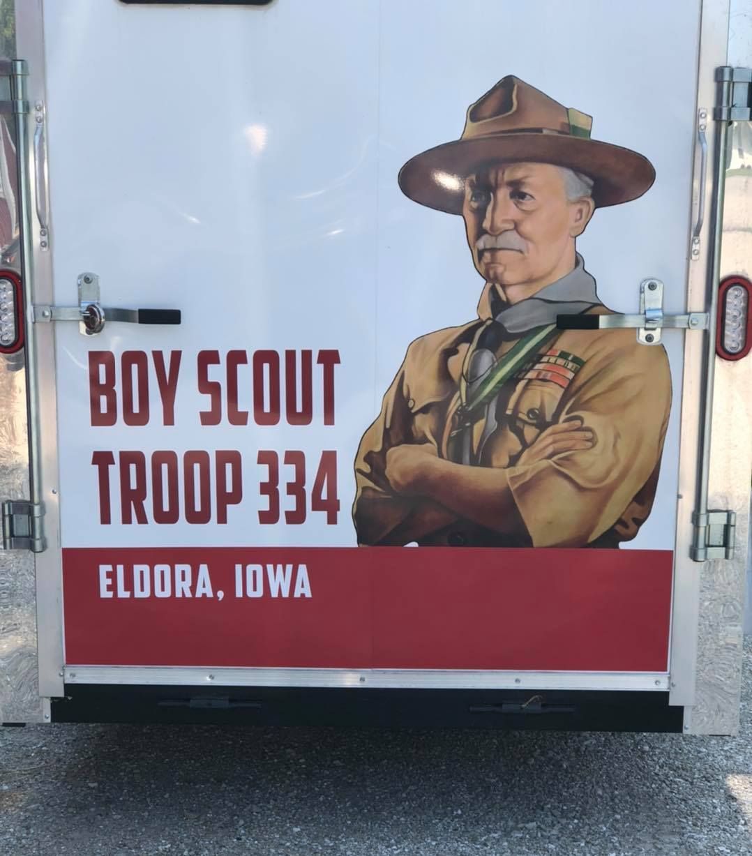 Boy scout troop 334 is located in eldora iowa