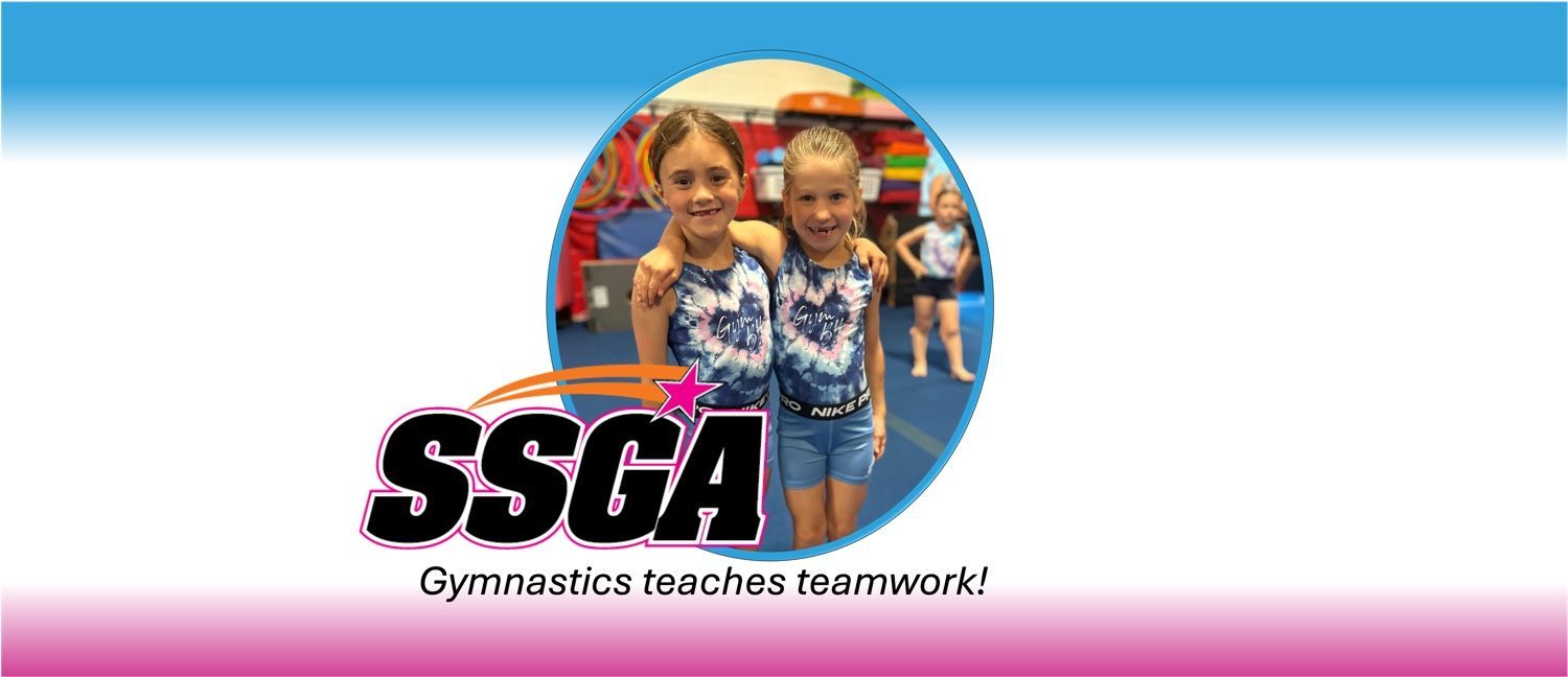 Gymnastics teaches teamwork!