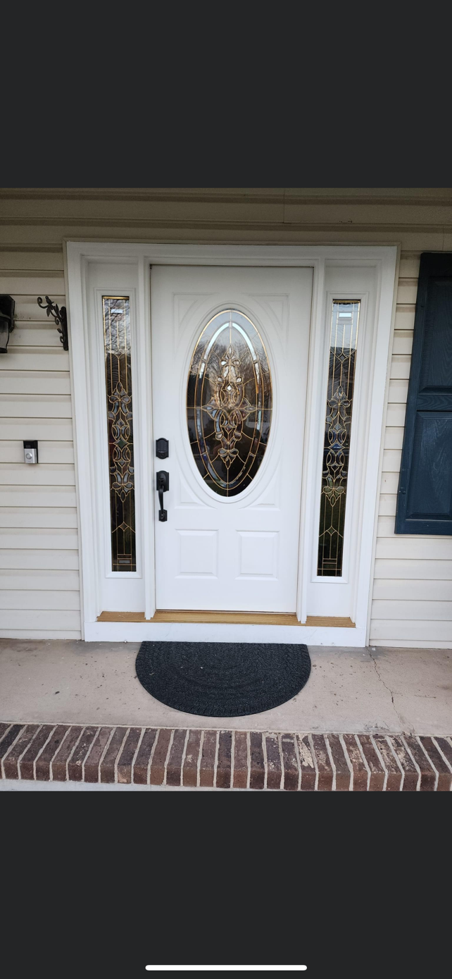 White Wooden Door — Beachwood, NJ — McGuire & McGuire Property Maintenance & Repair