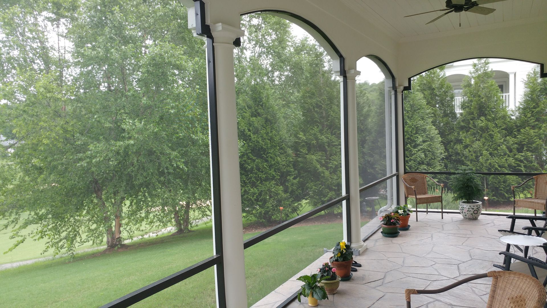 screened in porch