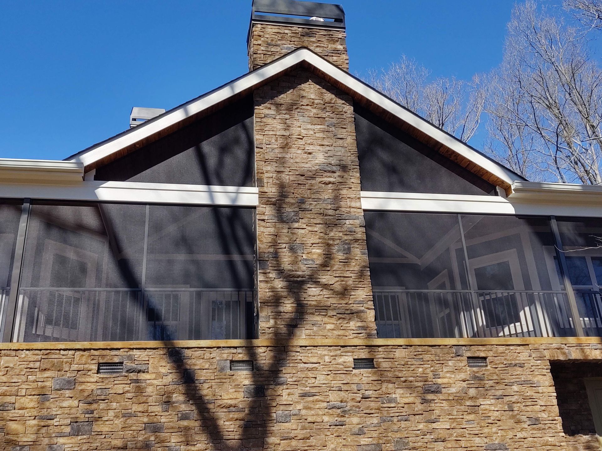 screened porch installation