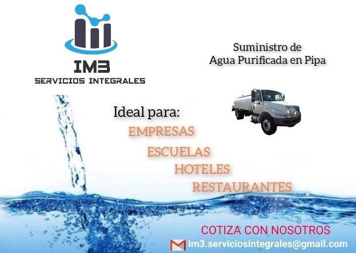  IM3 SERVICIOS INTEGRALES - Suministro de agua potable pipa