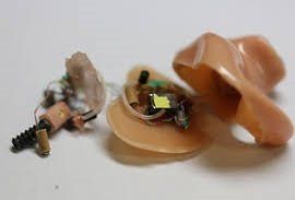 Damaged hearing aid — Gulf Shores, AL — Baldwin Hearing Center