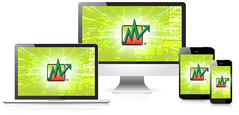 A computer monitor a laptop a phone and a tablet