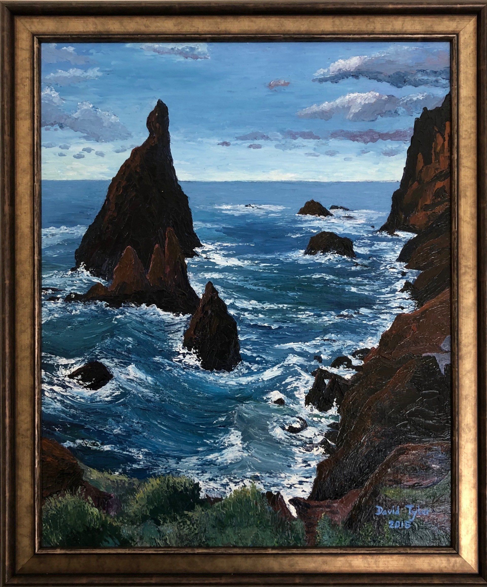 Coastline near Trevose Head, Cornwall, 2015