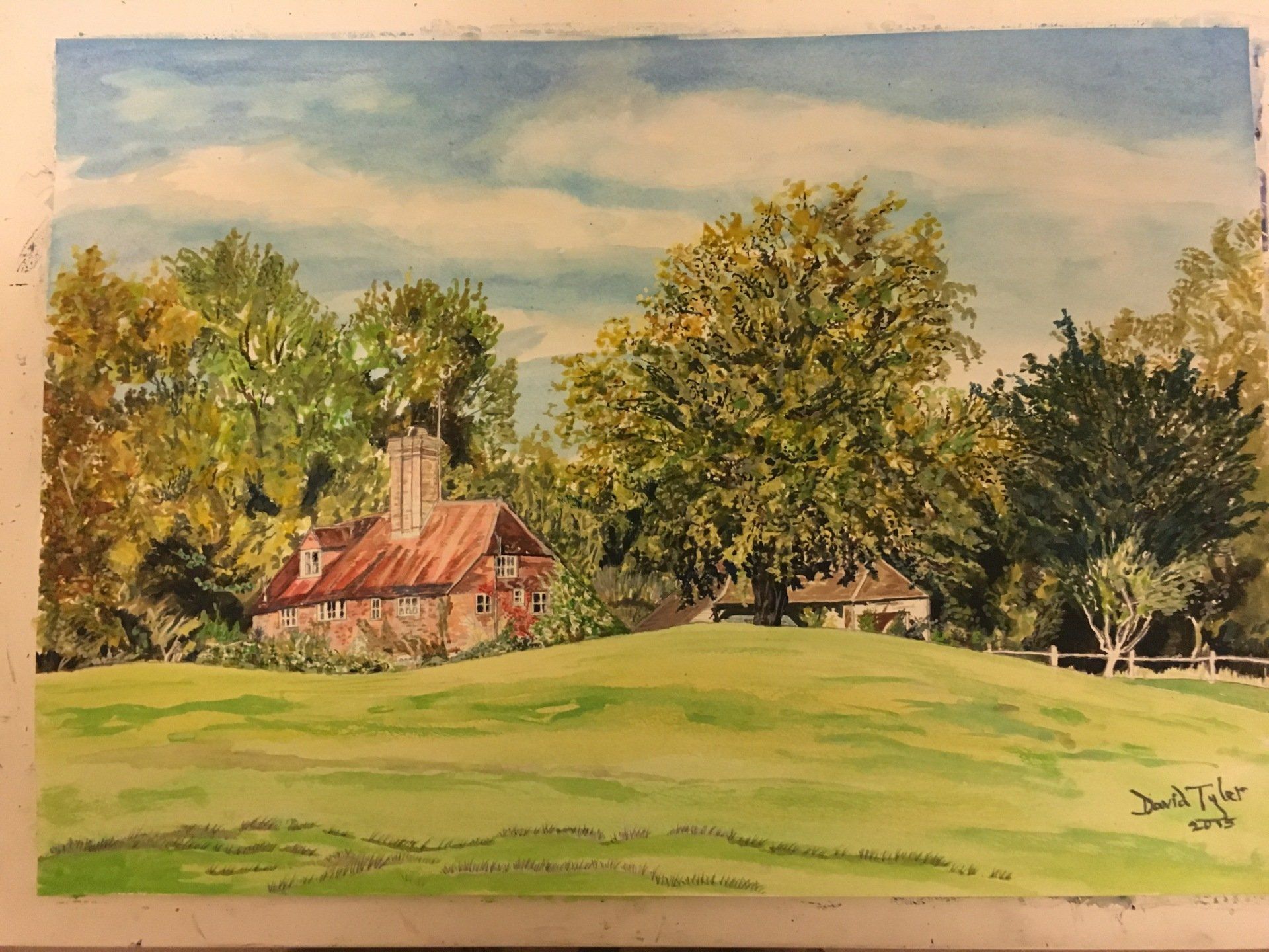 Cottage behind the 14th Green, the East Course, East Sussex National GC, 2016