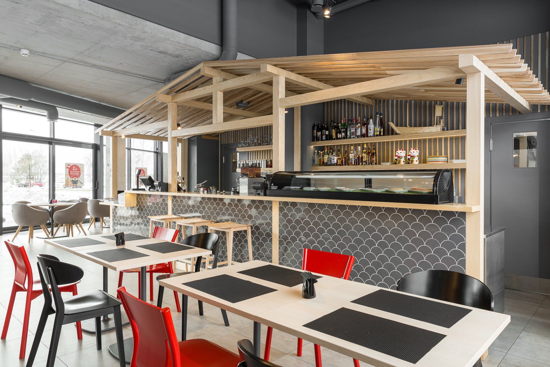 yakuza sushi dizains