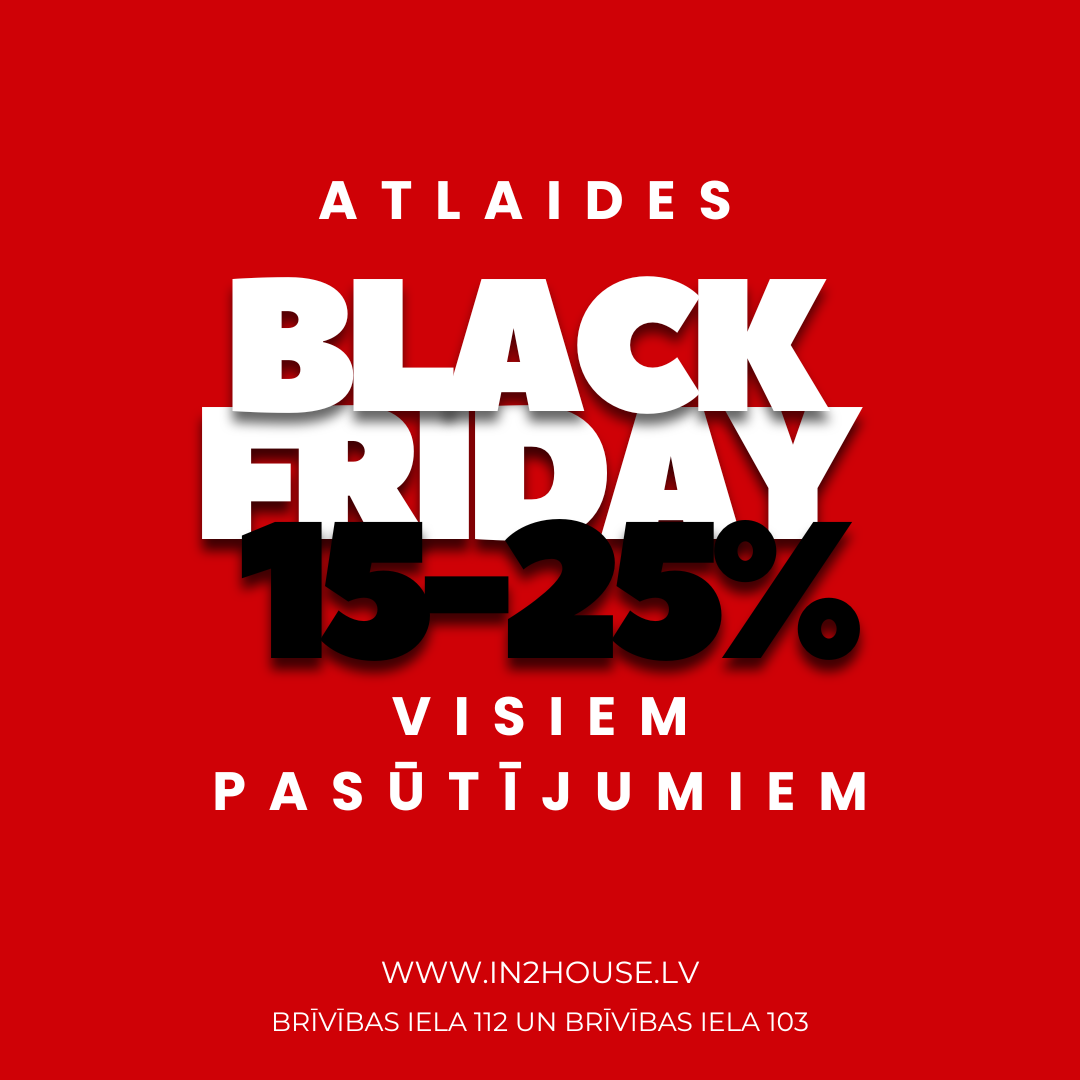 BLACK FRIDAY izpārdošana