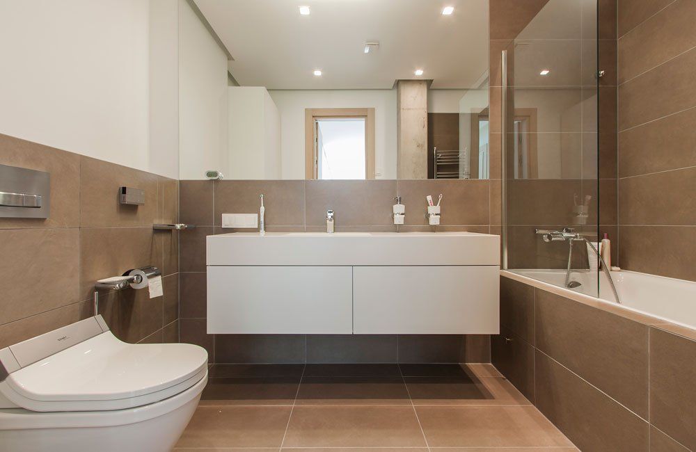 iekārtota vannas istaba