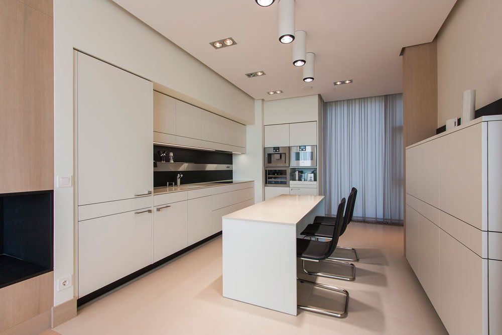 rezidence pērle ar baltu sekciju