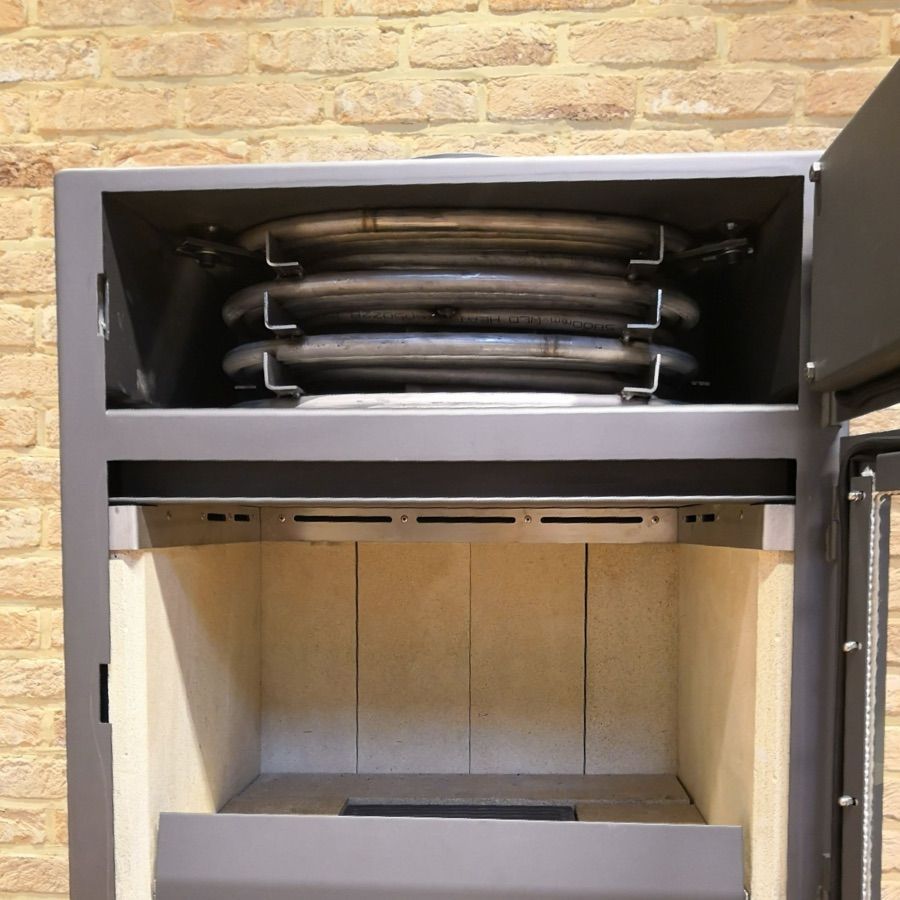 warmtewisselaar in een cv-kachel