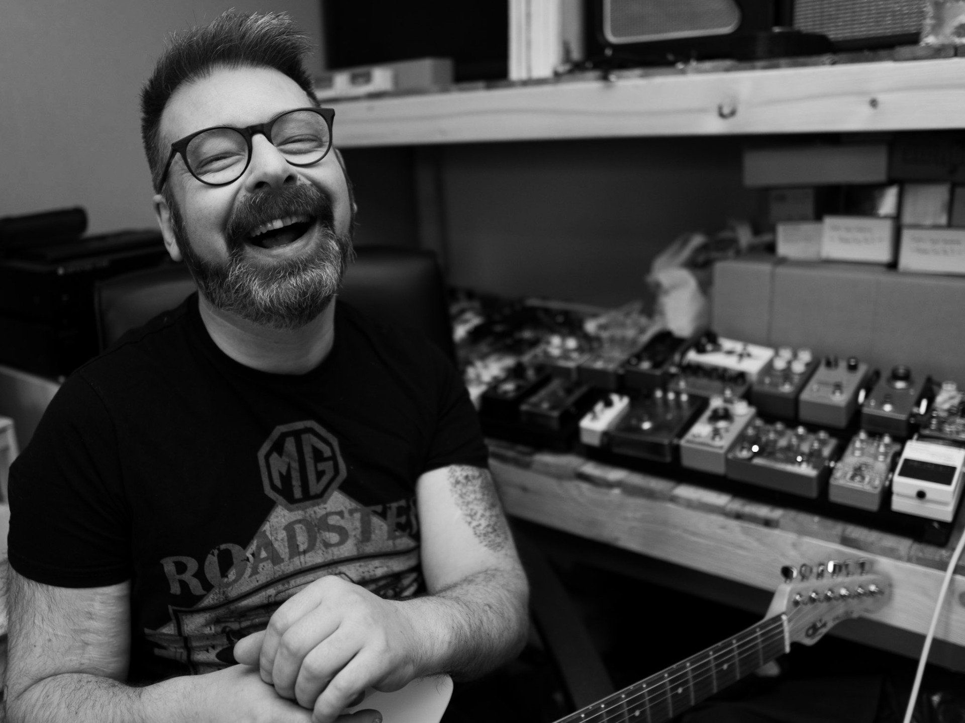 michael emmergy fx laughing like a maniac