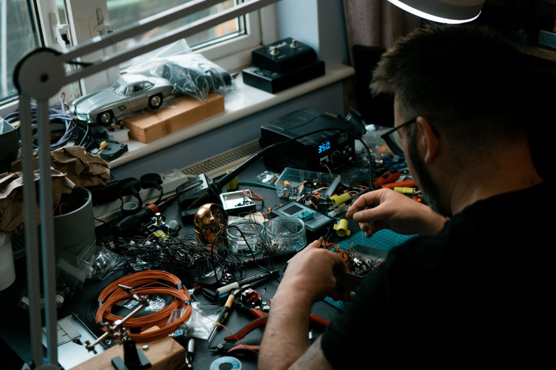 Michael emmergy FX making guitar pedals